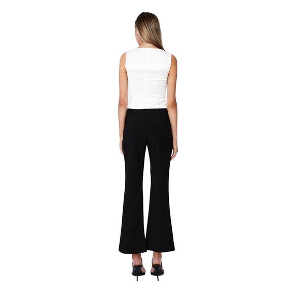 Bardot Elegant Black Flare Pants - Picture 2 of 10